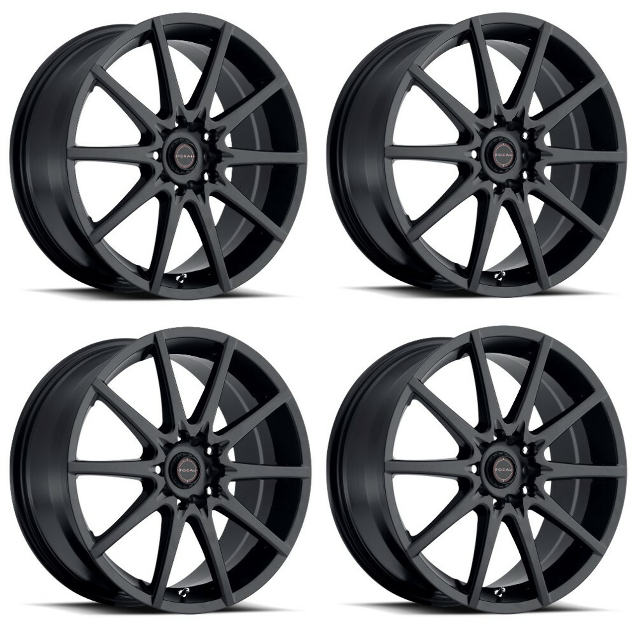 Set 4 18" Focal 428SB F-04  18x8 Wheels 5x110 5x115 +42mm