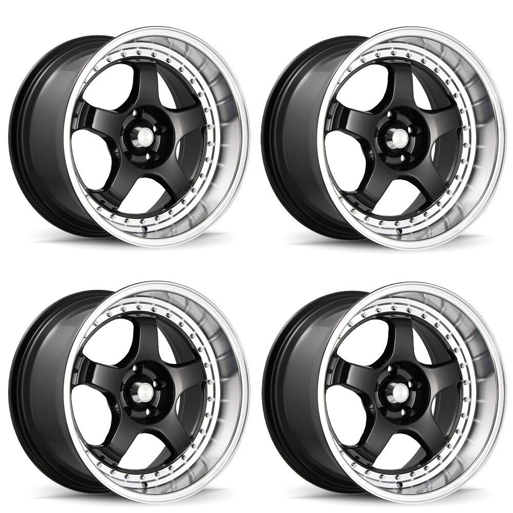 Set 4 18" Konig 97B SSM 18x8 Wheels 5x100 42mm Rims 97B-SS88510425