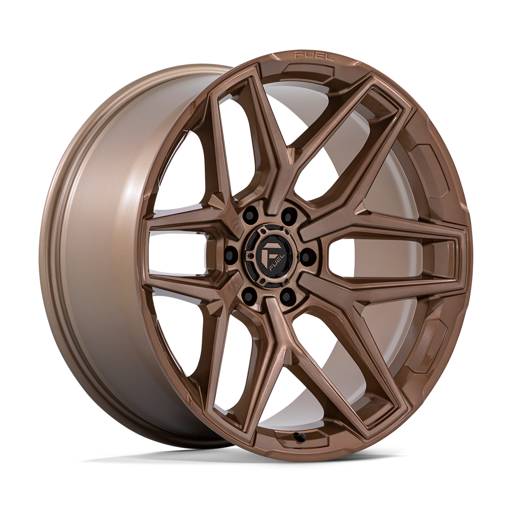 Fuel 1PC Flux 20x10 5x5 Platinum Bronze Wheel 20" -18mm For Jeep Wrangler Rim