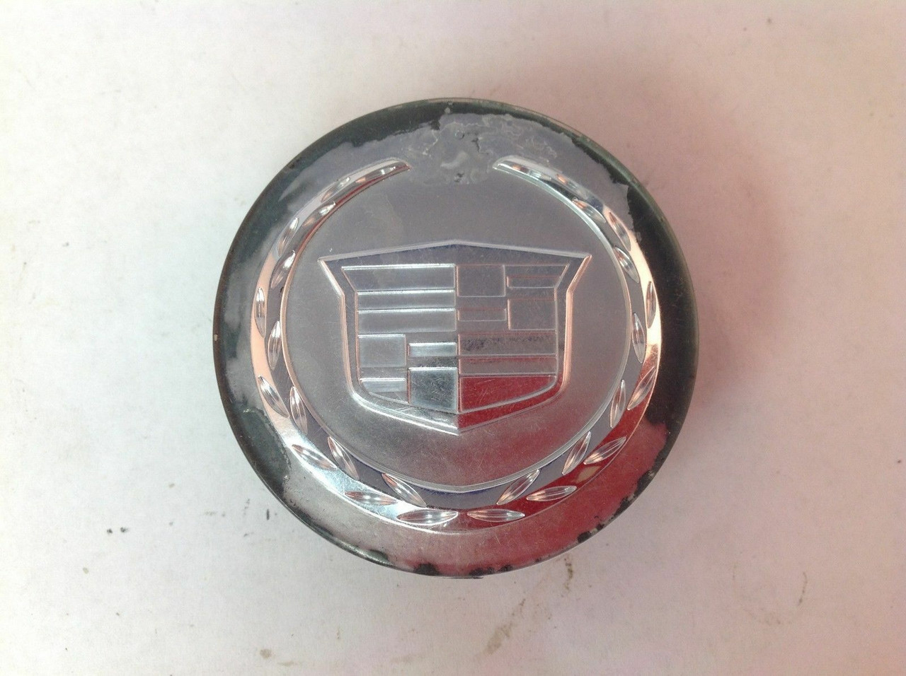 2006-14 Cadillac CTS STS XLR SRX Chrome Logo OEM Wheel Center Cap 9595439 CA45D