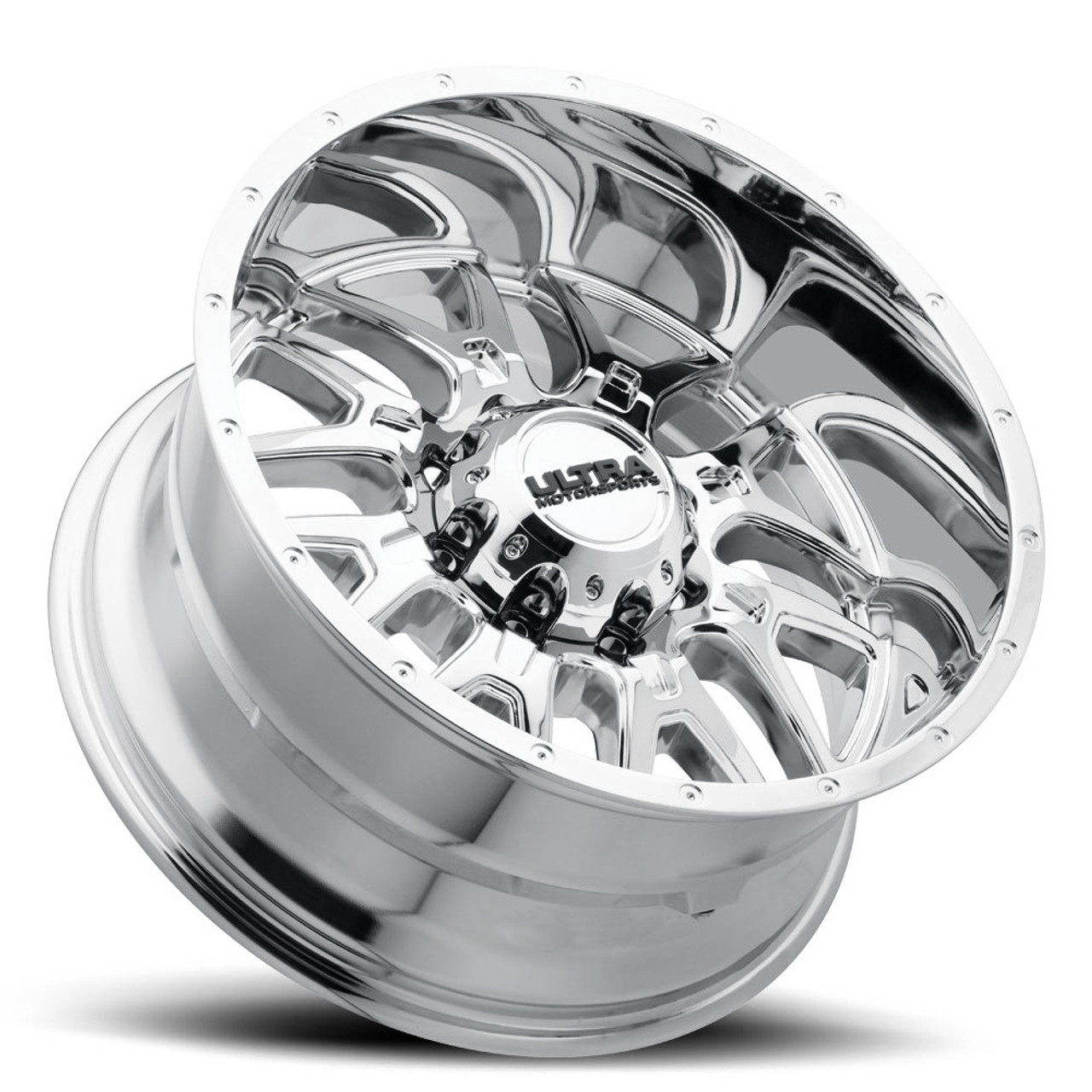 20" Ultra 203C Hunter 20x9 8x170 Chrome Plated Wheel 18mm For Ford Truck Rim