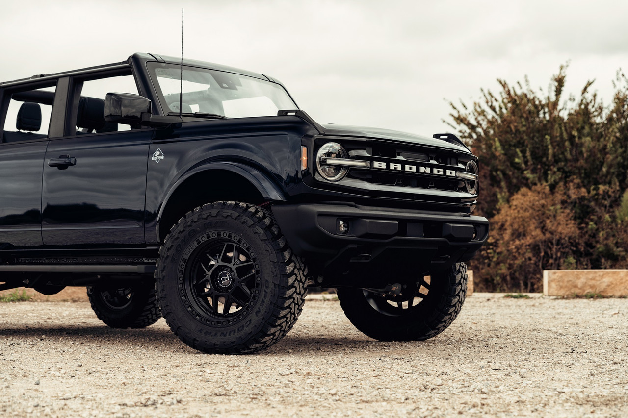 20" Black Rhino Kelso 20x9 6x5.5 0mm Matte Black Wheel Offroad Truck SUV Rim