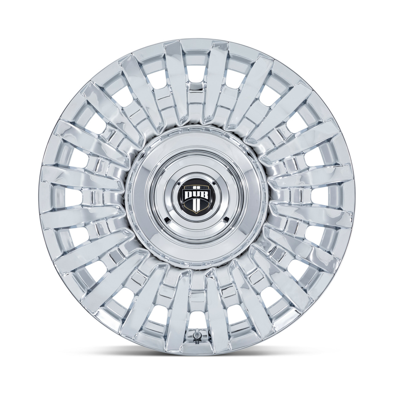 Set 4 DUB DC7272 Honcho 24x9 5x115 5x120 Chrome Wheels 24" 38mm Rims