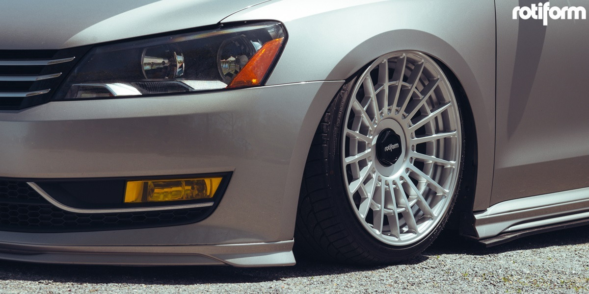 Rotiform 1PC R143 LAS-R 18x8.5 5x100 5x112 Gloss Silver Wheel 18" 45mm Rim