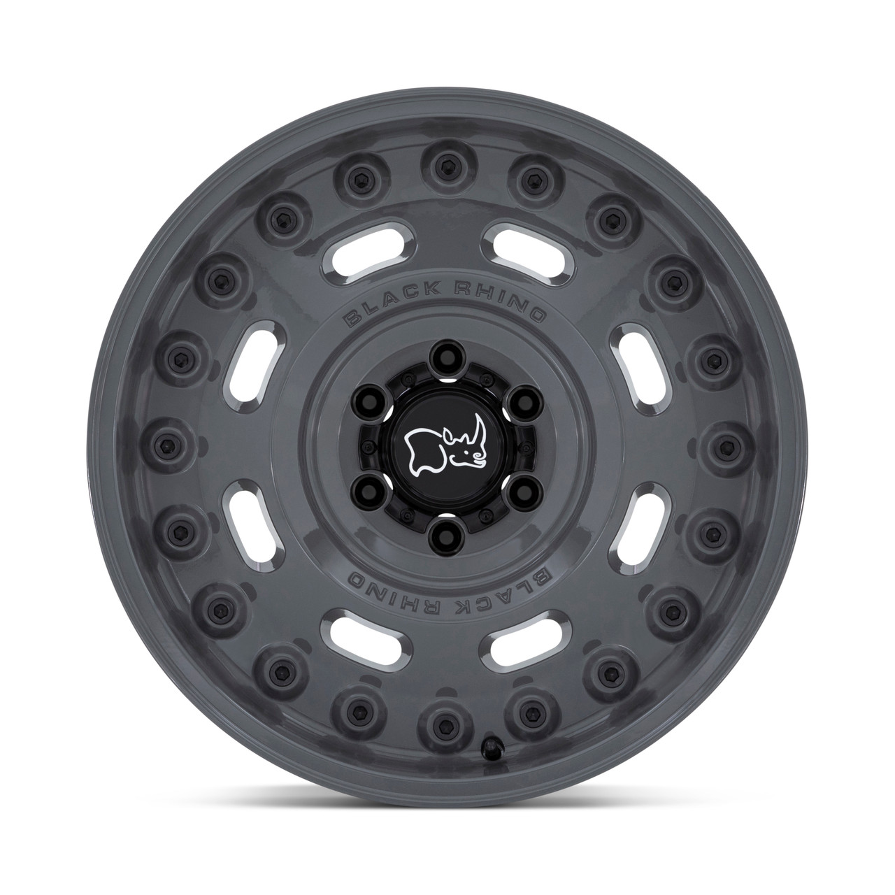 Black Rhino Axle 20x9.5 6x135 Battleship Gray Wheel 20" 6mm Truck Suv Rim