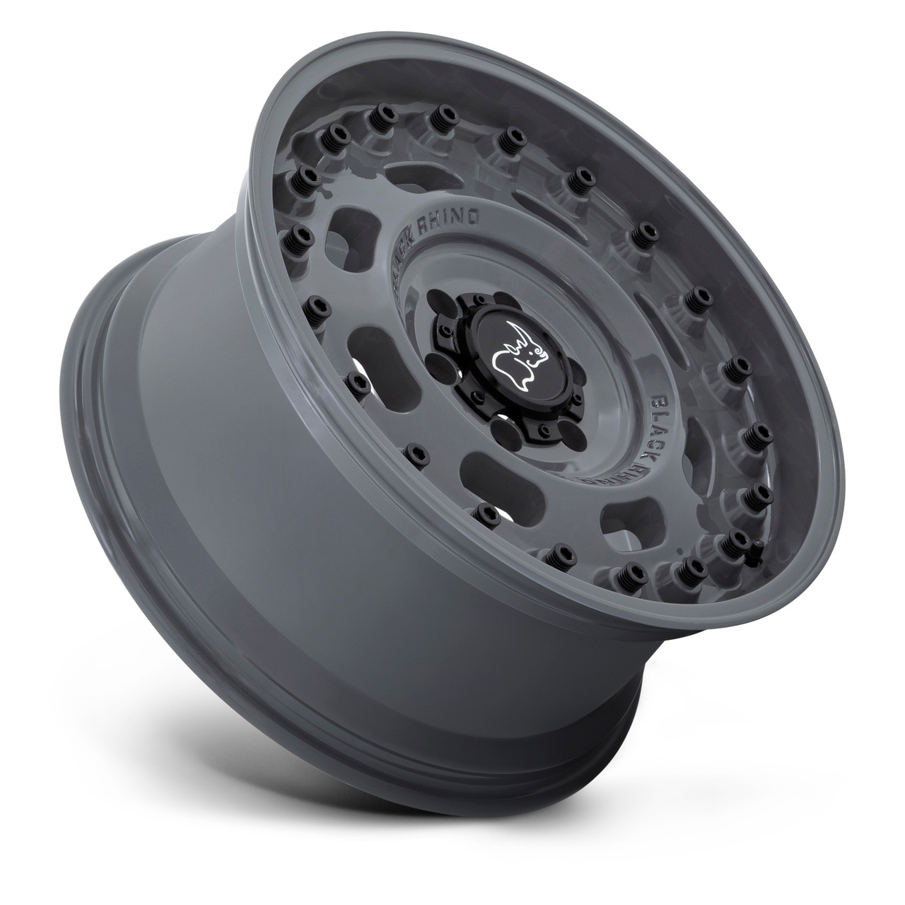 Black Rhino Axle 20x9.5 6x135 Battleship Gray Wheel 20" 6mm Truck Suv Rim