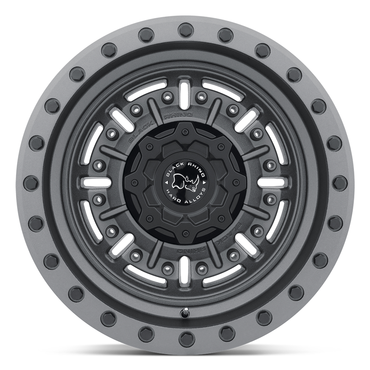 Black Rhino Abrams 20x9.5 8x6.5 Textured Matte Gunmetal Wheel 20" -18mm Rim