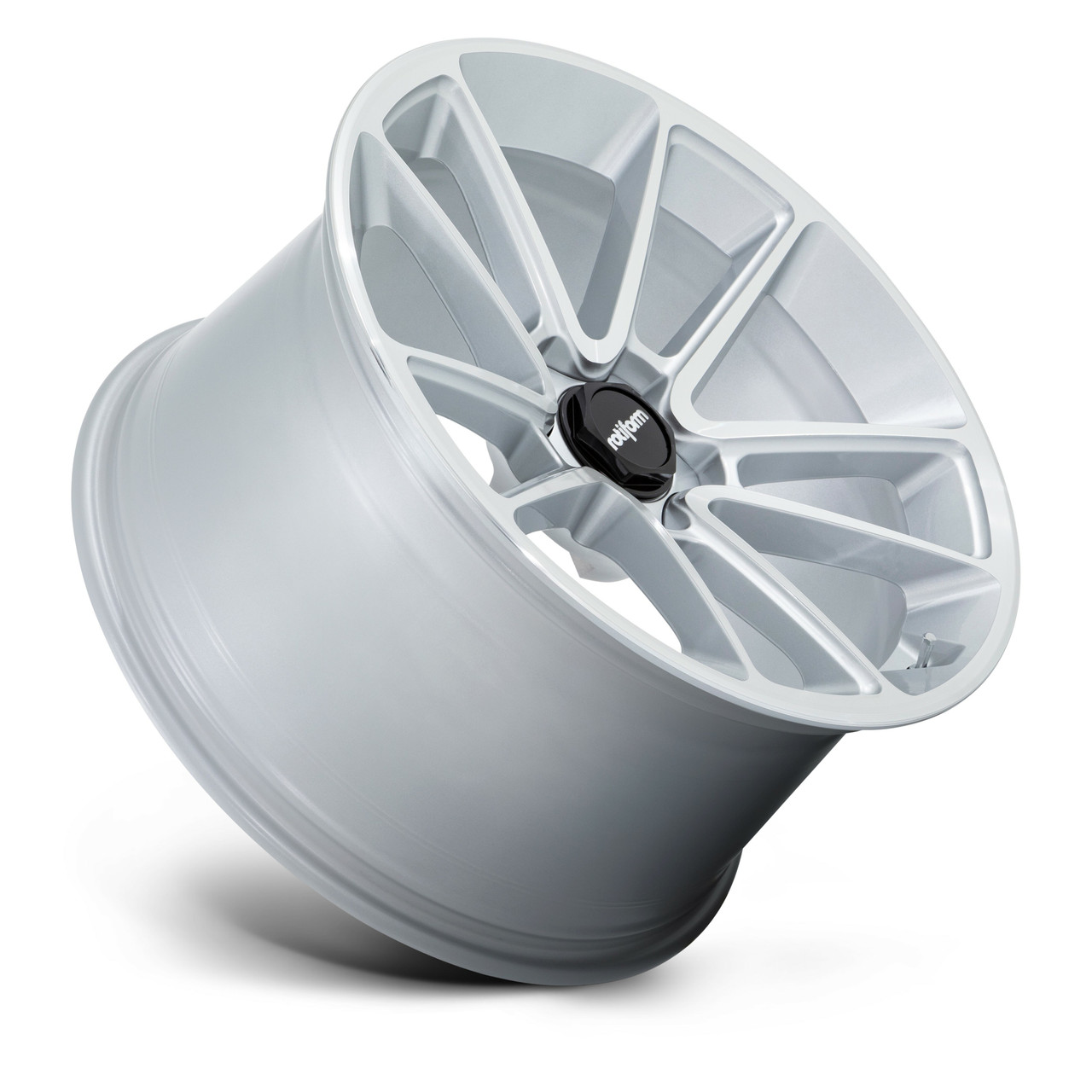 Rotiform  R192 BTL 21x9.5 5x112 Gloss Silver Machined Face Wheel 21" 25mm