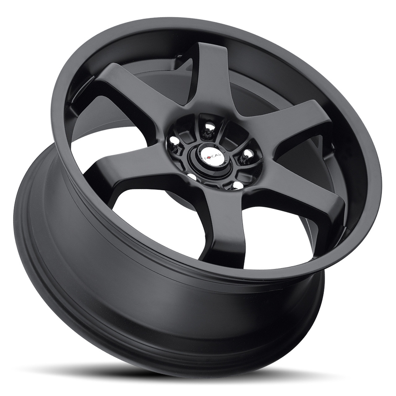16" Focal 421B X Satin Black 16x7 Wheel 5x108 5x4.5 +42mm Rim