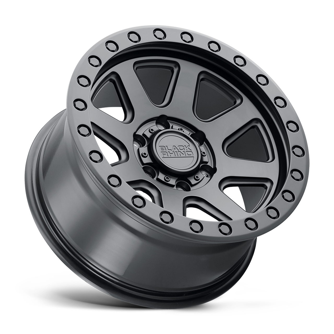 20" Black Rhino Baker 20x9 Matte Black Wheel 6x120 Rim 12mm For Chevy