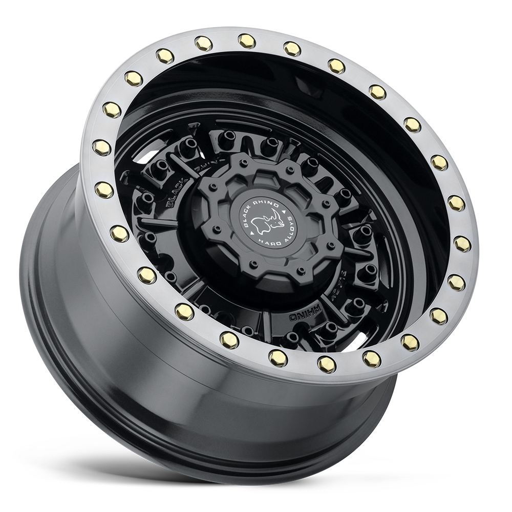 Black Rhino Abrams 20x9.5 6x4.5 Gun Black Machined Dark Tint Wheel 20" 12mm