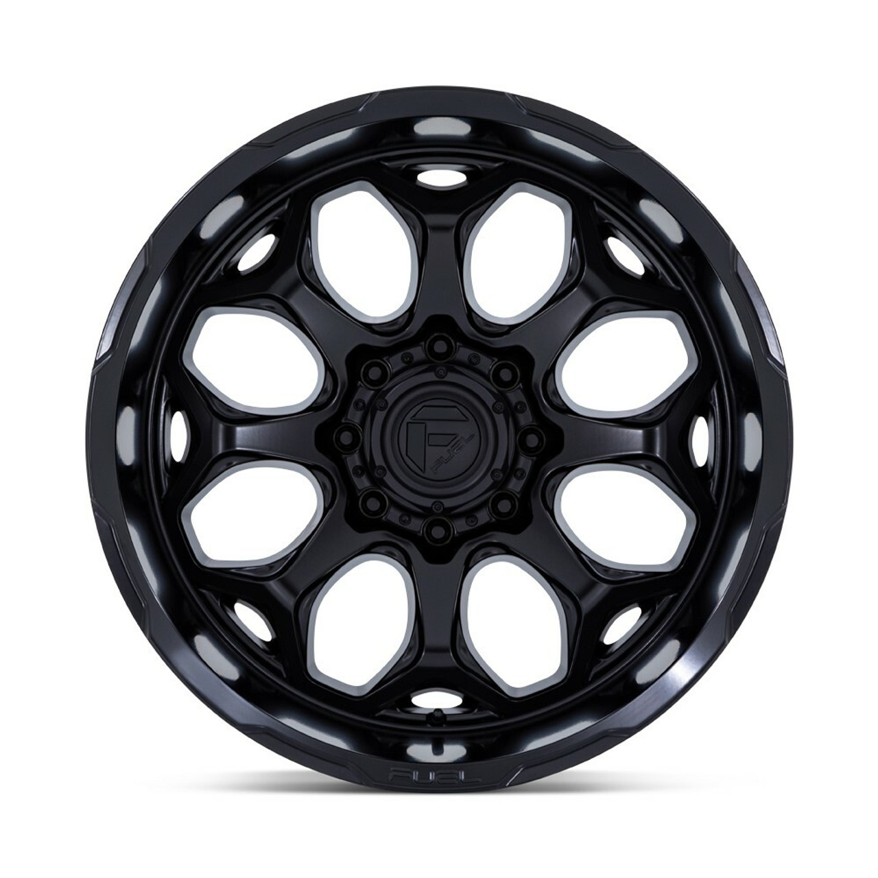 Fuel FC862 Scepter 20x9 8x170 Blackout Wheel 20" 1mm For Ford F250 F250 Truck