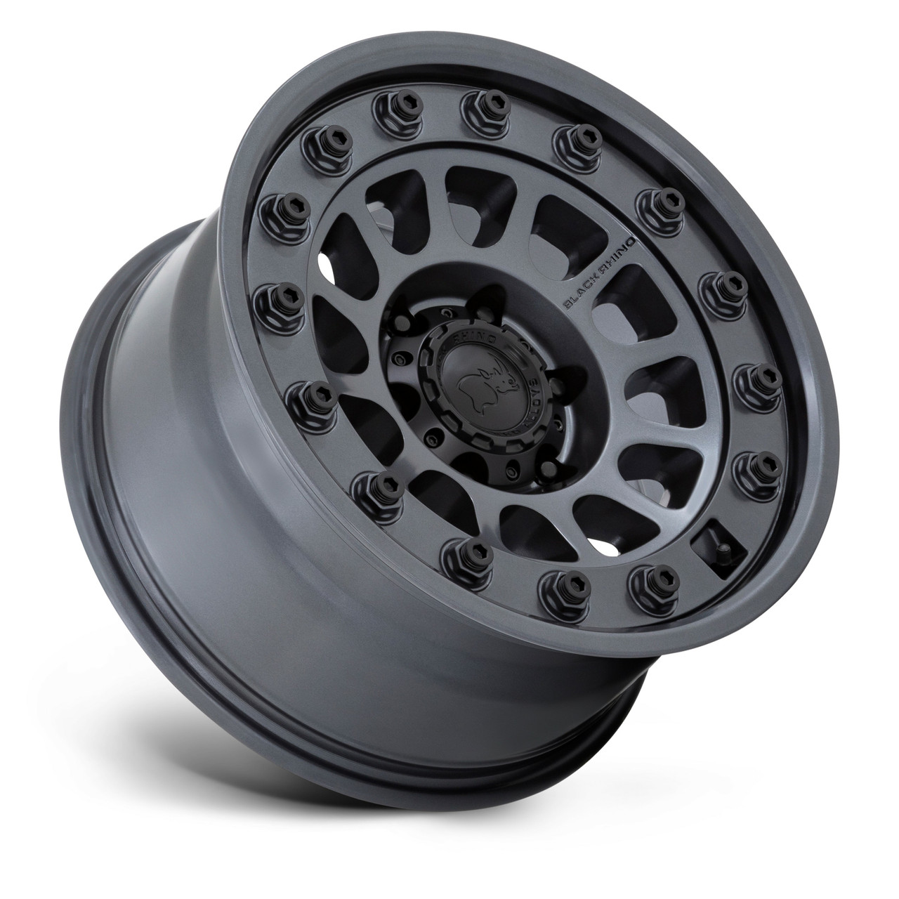 Set 4 Black Rhino BR012 Outback 17x8.5 Matte Gunmetal Wheels 6x5.5 17" -10mm