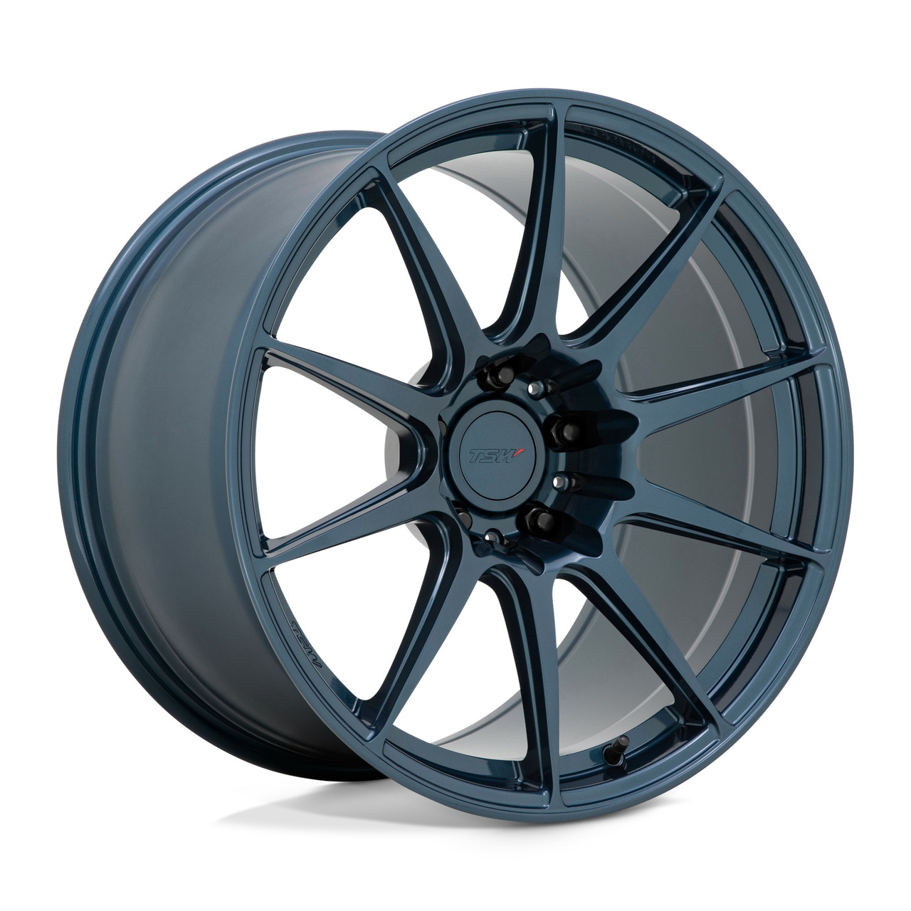 TSW Kemora 18x9.5 5x120 Gloss Dark Blue Wheel 18" 38mm Rim