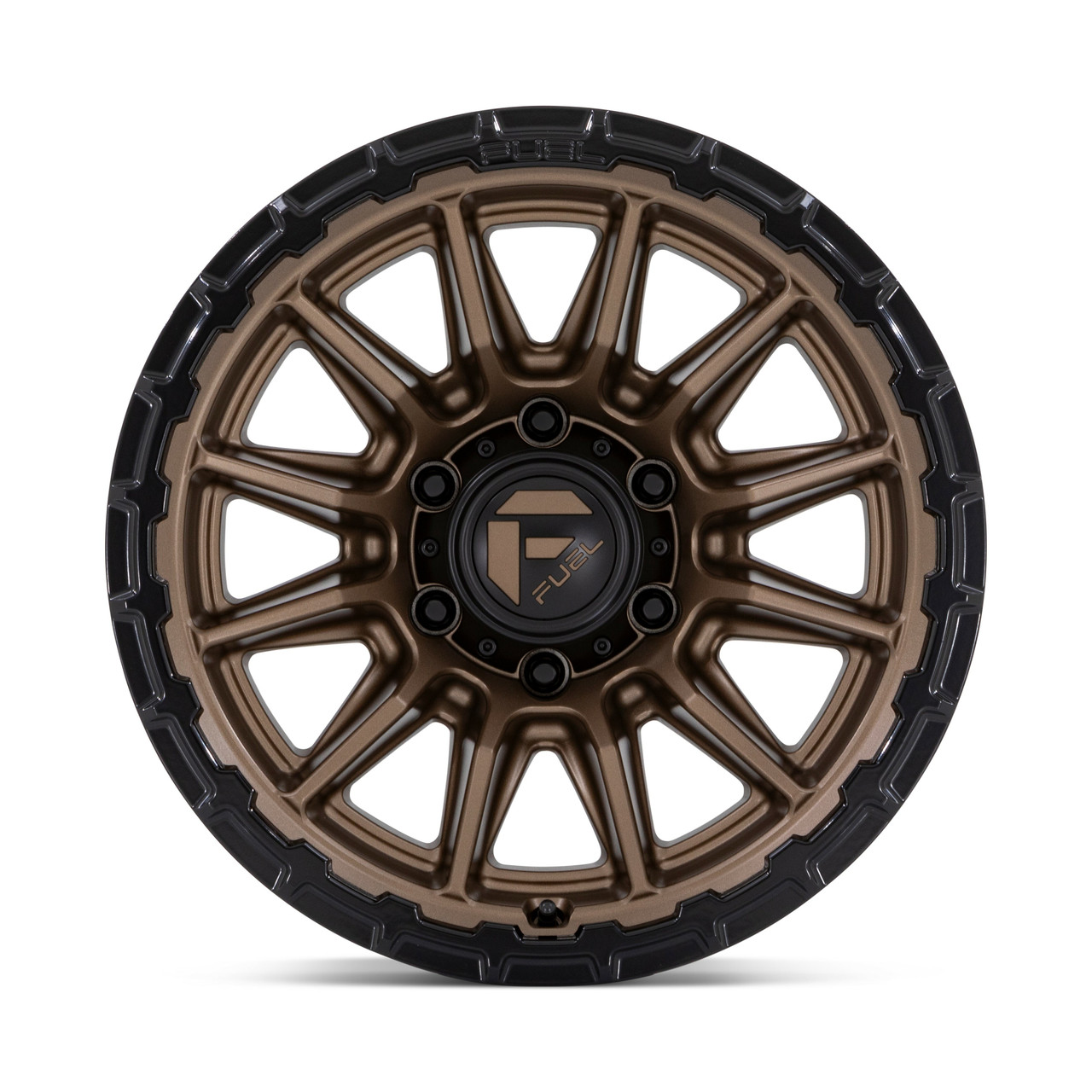 FUEL ホイールセット Fuel Off-Road D673 Black/Mach 20x10 8x6.5 -18 O.S. 125.1 H.B.
