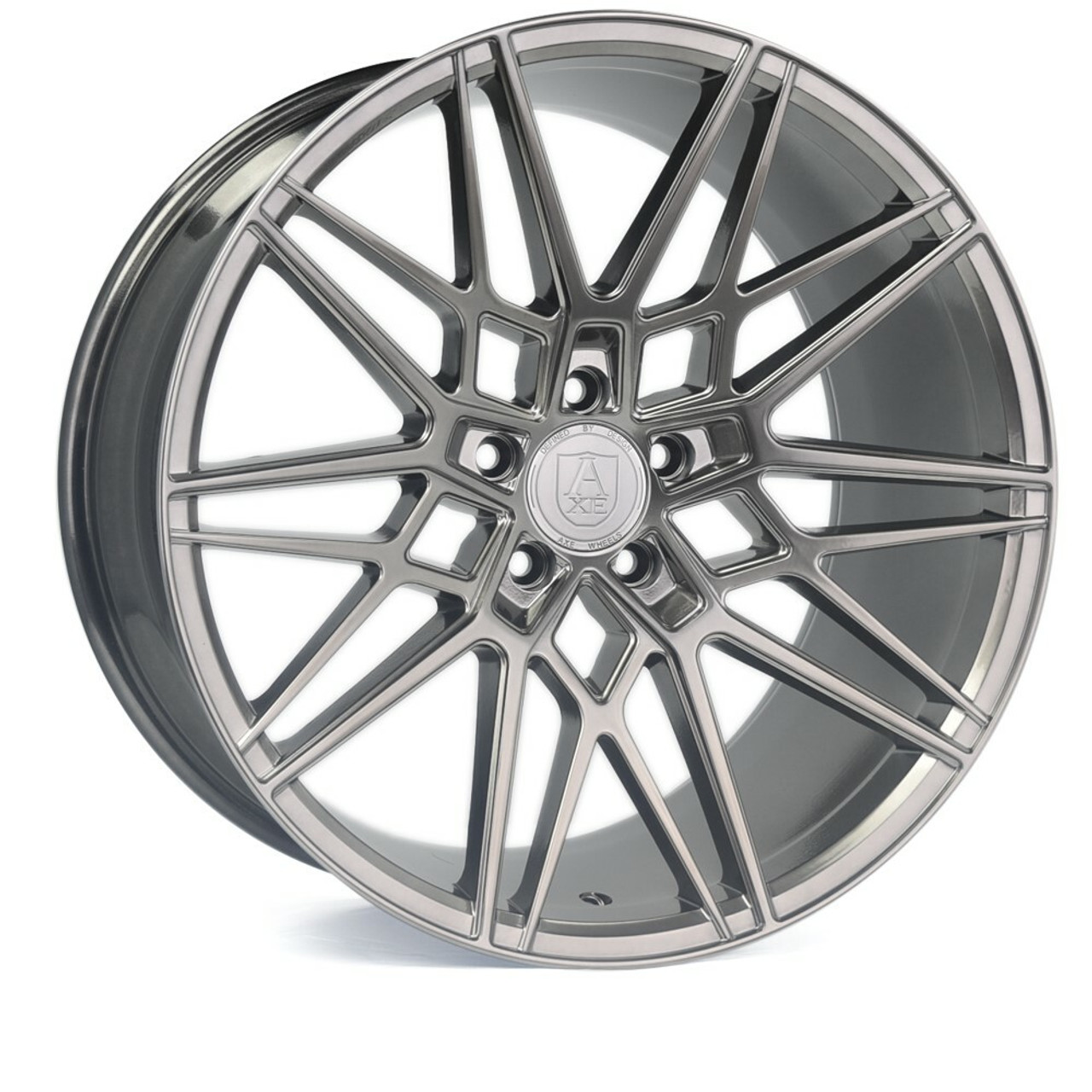 Set 4 20" Axe Wheels CF1 Carbon 20x10.5 Wheels 5x5 42mm For Jeep Rims