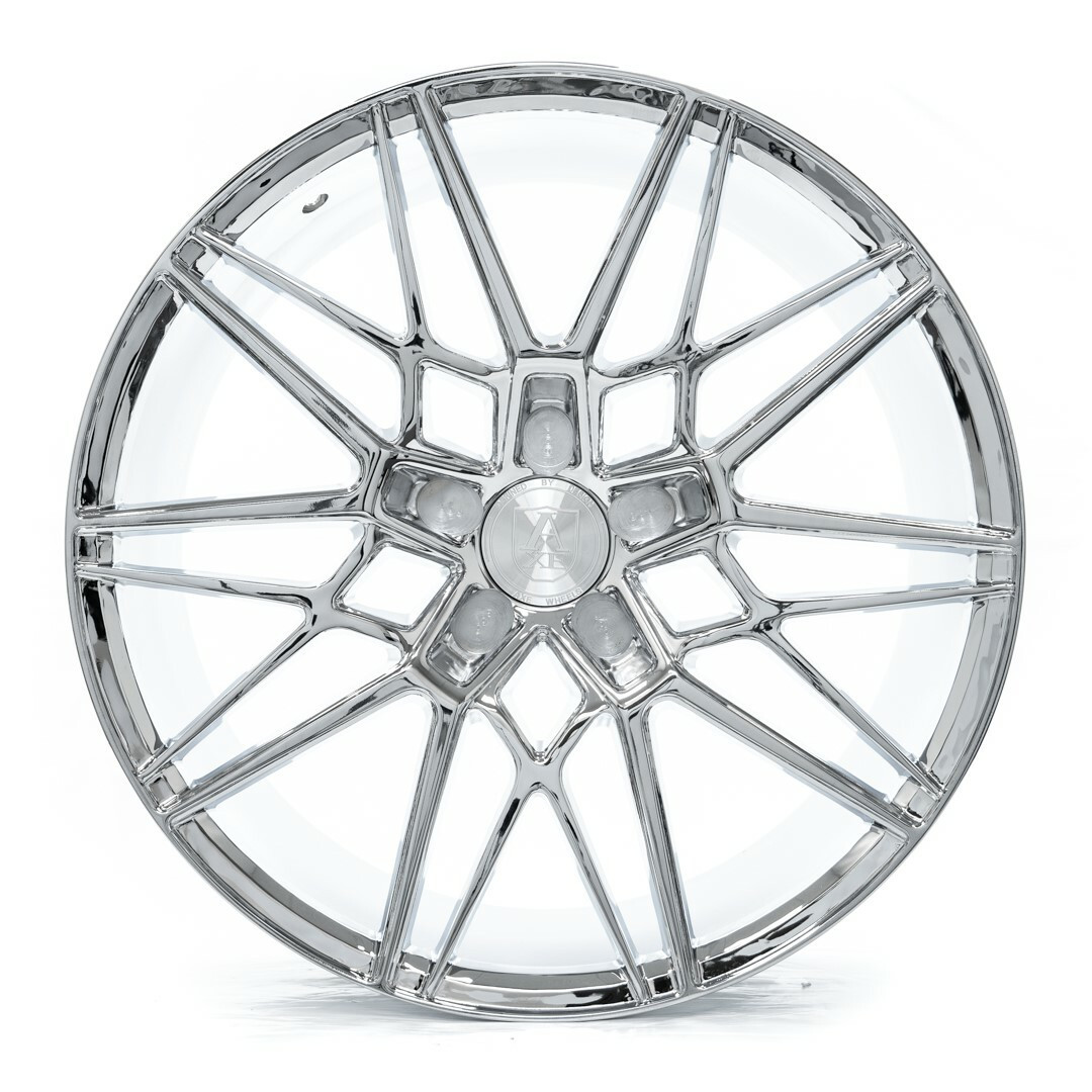 Set 4 20" Axe Wheels CF1 Chrome 20x9 Wheels 5x130 45mm Rims