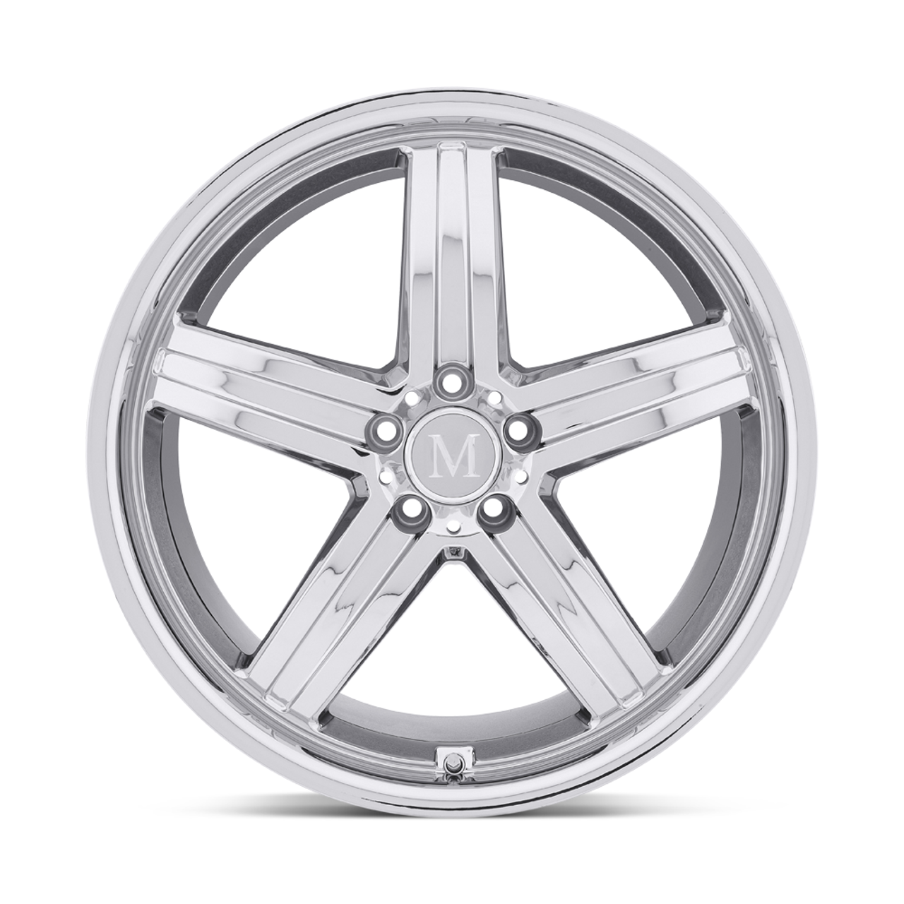 Mandrus Mannheim 22x10.5 5x112 Chrome Wheel 22" 42mm Rim