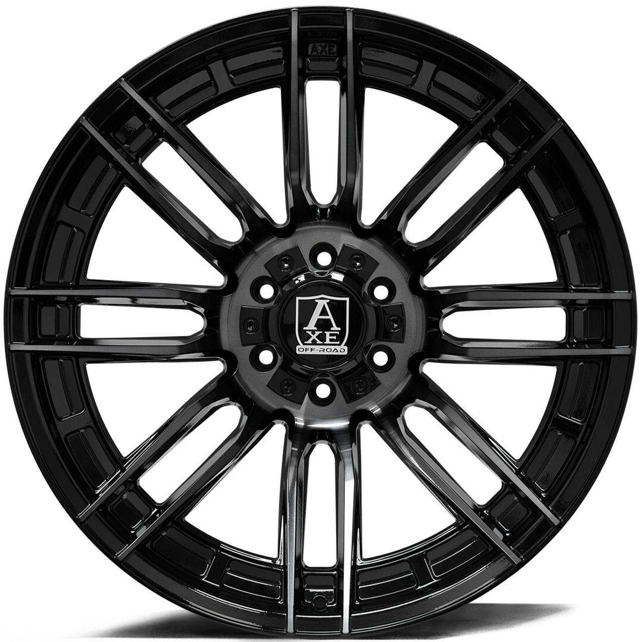 22" Axe Wheels Thanos Black Tinted 22x12 Wheel 8x180 -44mm For Chevy GMC Rims