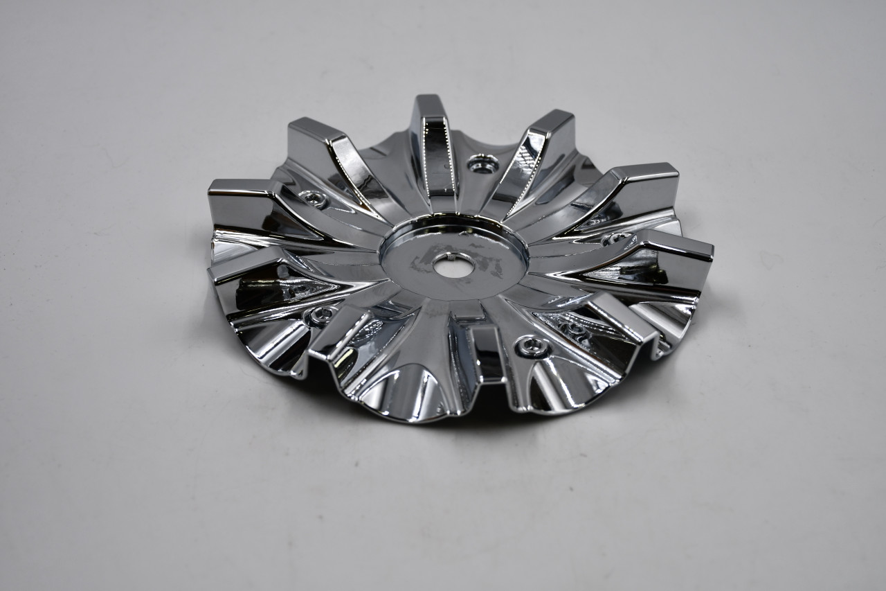 Crave Alloys Chrome Wheel Center Cap Hub Cap H3-2410-C (No logo) 7.375" 5 Lug/ No center logo insert