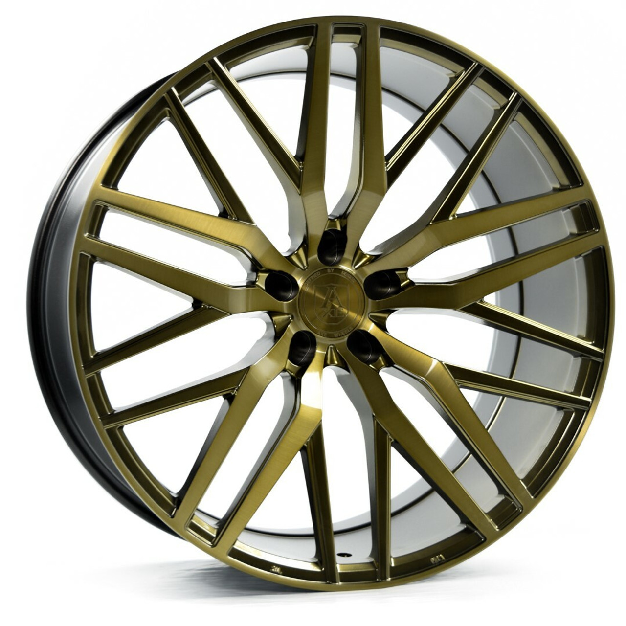 Set 4 20" Axe Wheels EX30 Bronze 20x10 Wheels 5x115 42mm Suv Car Rims