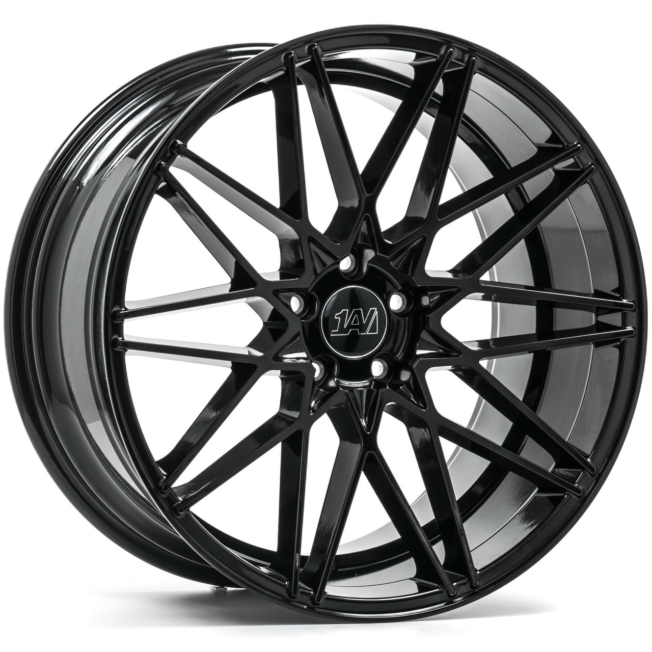 Set 4 20" Axe Wheels ZX4 Gloss Black 20x9 Wheels 5x115 38mm Rims