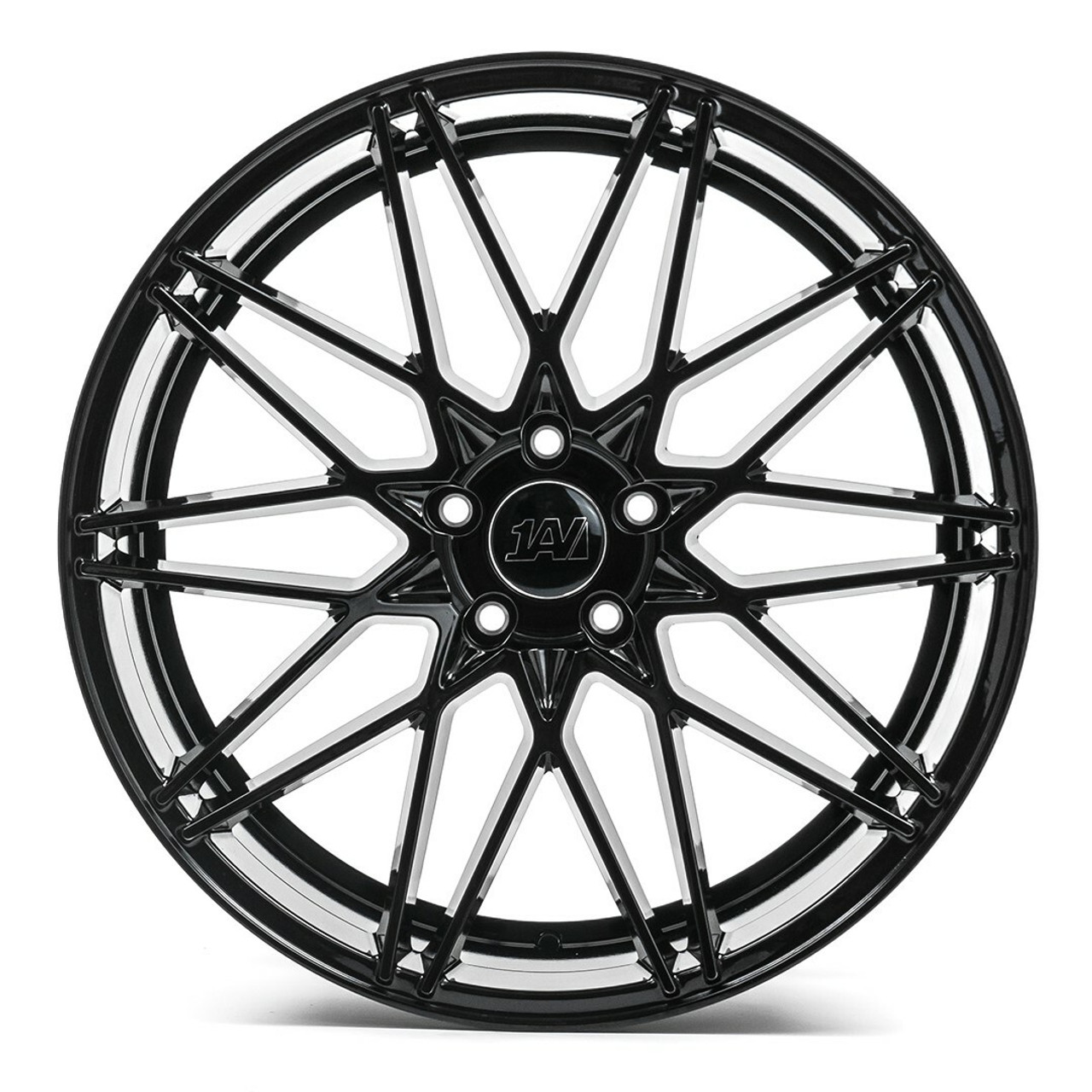 22" Axe Wheels ZX4 Gloss Black 22x9 Wheel 5x110 35mm Rim
