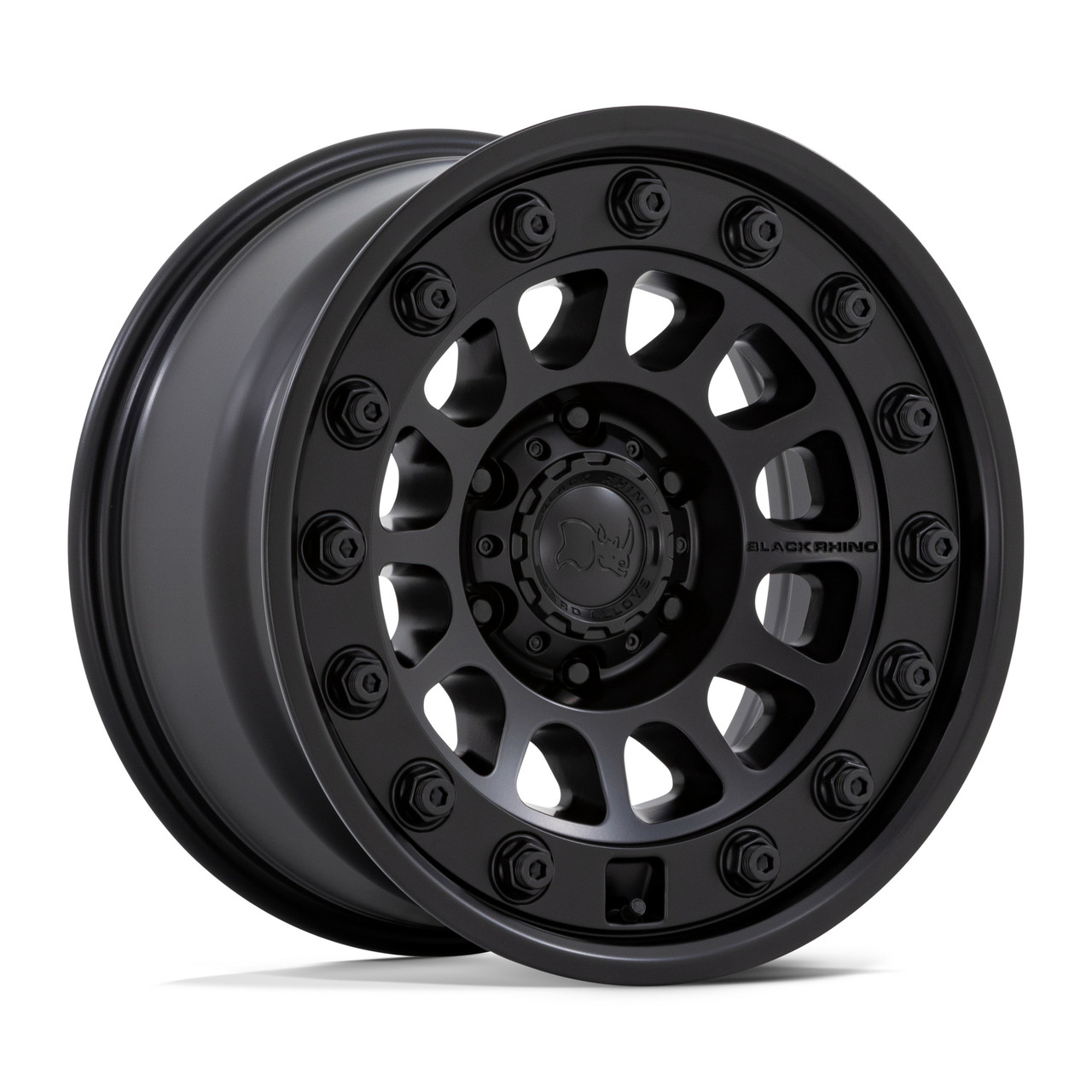 Set 4 Black Rhino BR012 Outback 18x8.5 Matte Black Wheels 5x5 18" 0mm For Jeep