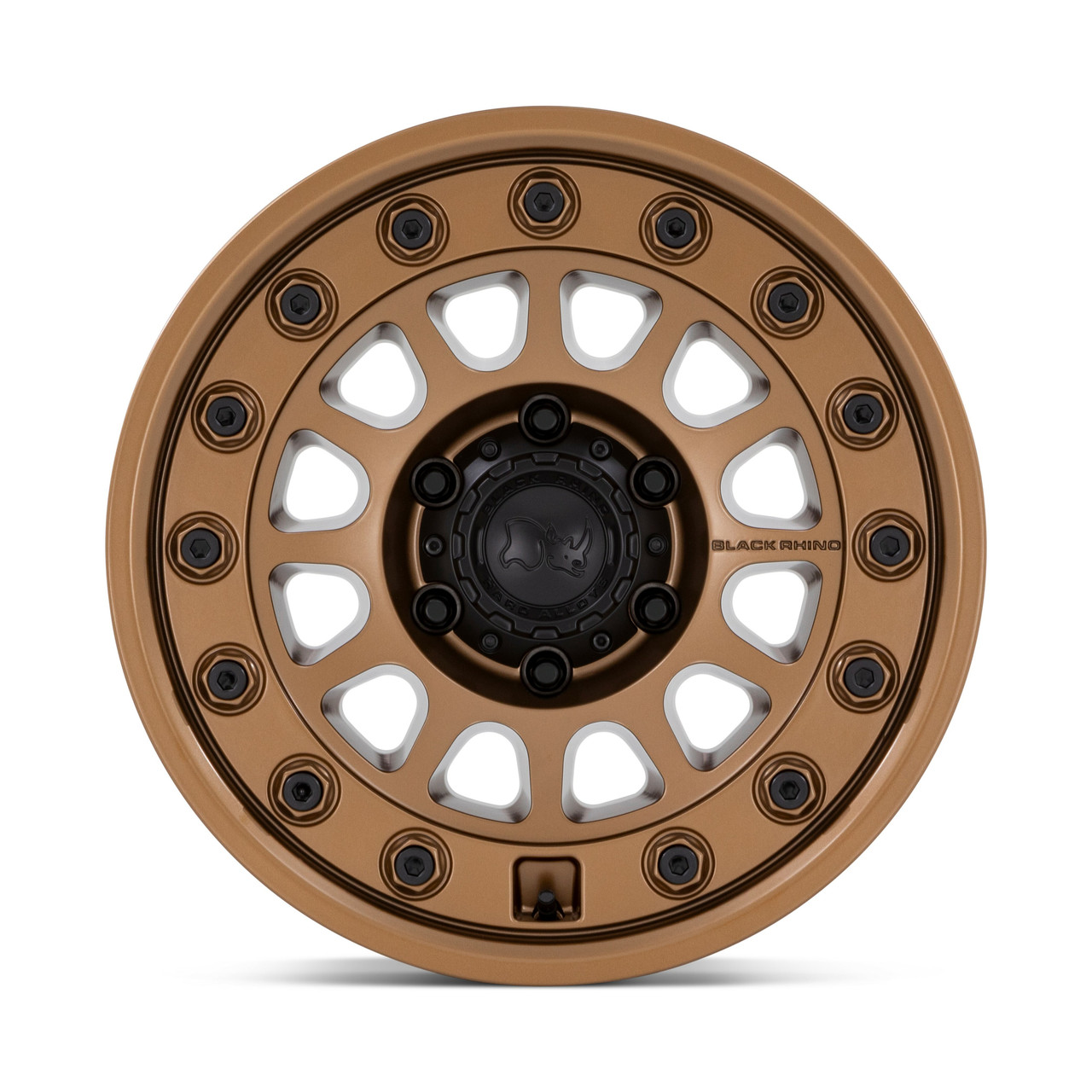 Black Rhino BR012 Outback 17x8.5 Matte Bronze Wheel 5x5 17" -10mm For Jeep Truck