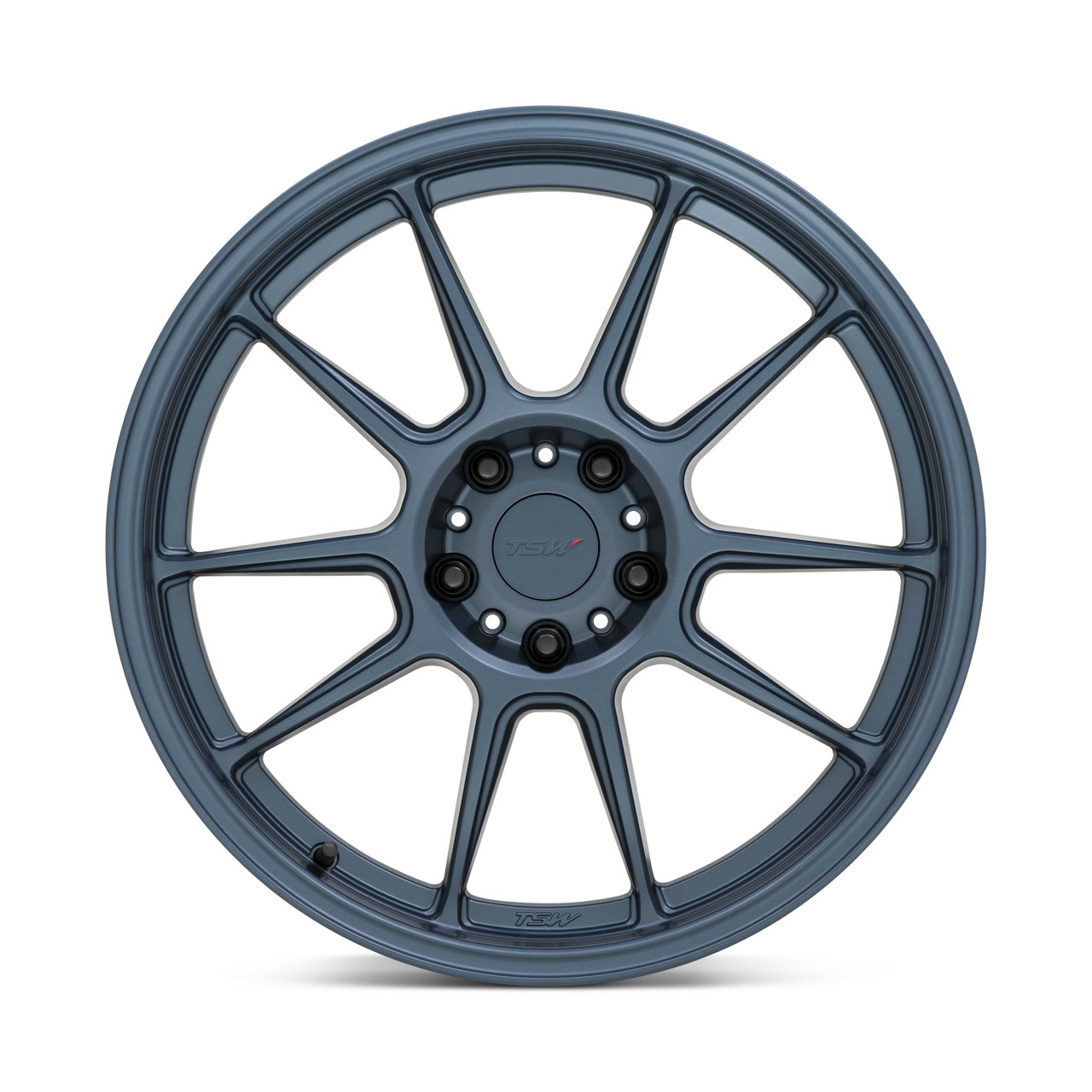Set 4 TSW Imatra 18x10.5 5x4.5 Satin Dark Blue Wheels 18" 25mm Rims