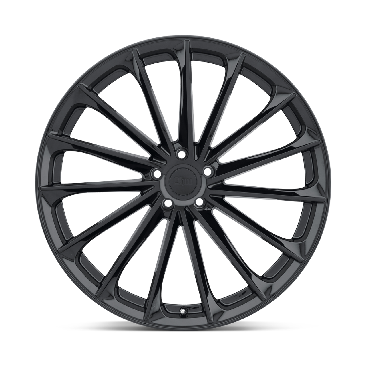 OHM Proton 21x10.5 5x120 Gloss Black Wheel 21" 40mm Rim