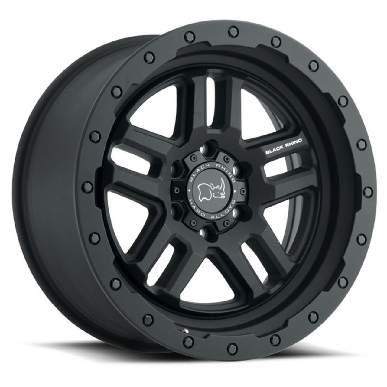 Black Rhino Barstow 20x9.5 6x5.5 Textured Matte Black Wheel 20" 0mm Rim Black Rhino Barstow 20x9.5 6x5.5 Textured Matte Black Wheel 20" 0mm Rim