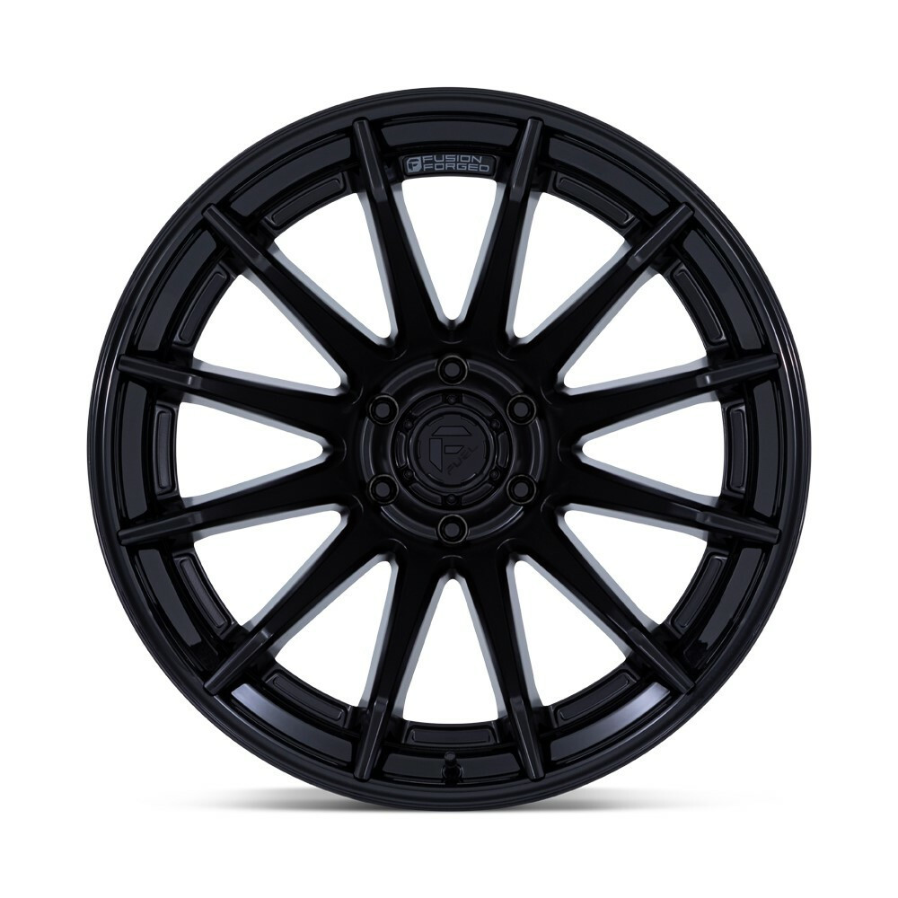 Set 4 Fuel FC403 Burn 22x10 6x135 Matte Black Gloss Black Lip Wheels 22" -18mm