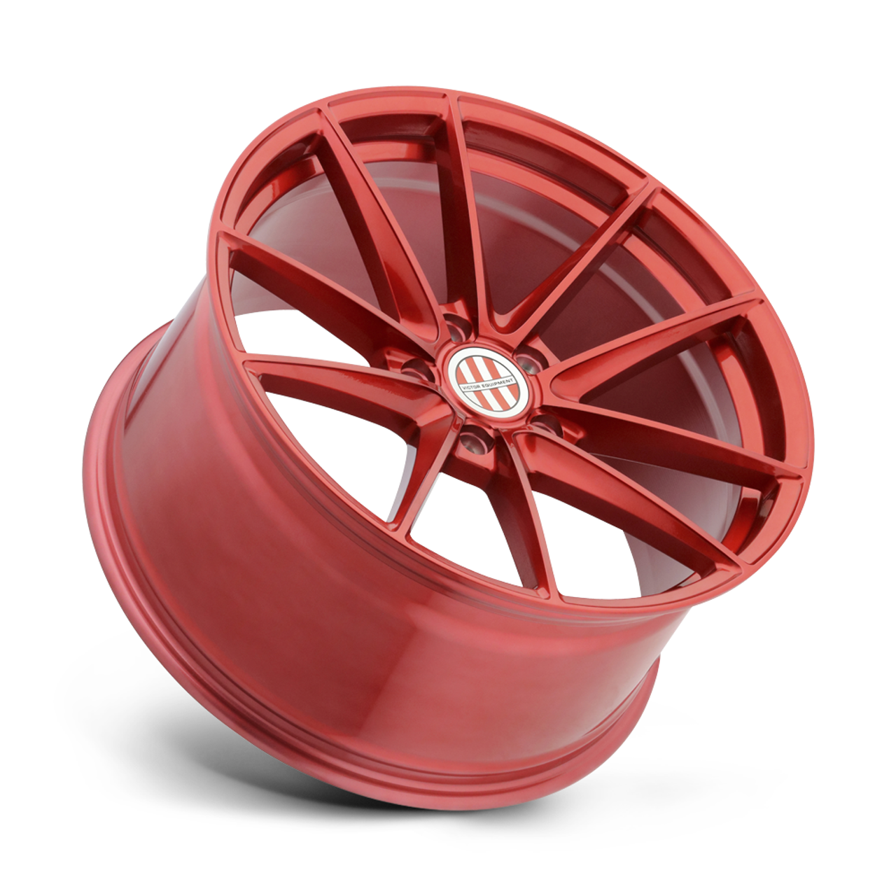 Victor Equipment Zuffen 22x10.5 5x130 Candy Red Wheel 22" 56mm Rim