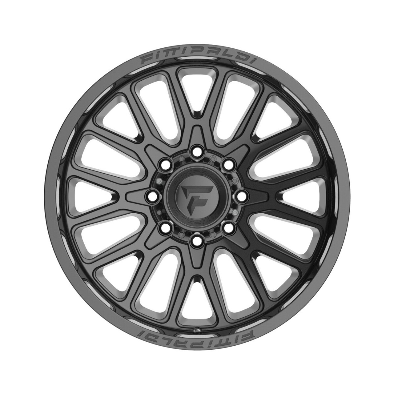 20" Fittipaldi Wheel FA18B 20x12 Gloss Black 8x170 -44mm For Ford F250 F350 Rim