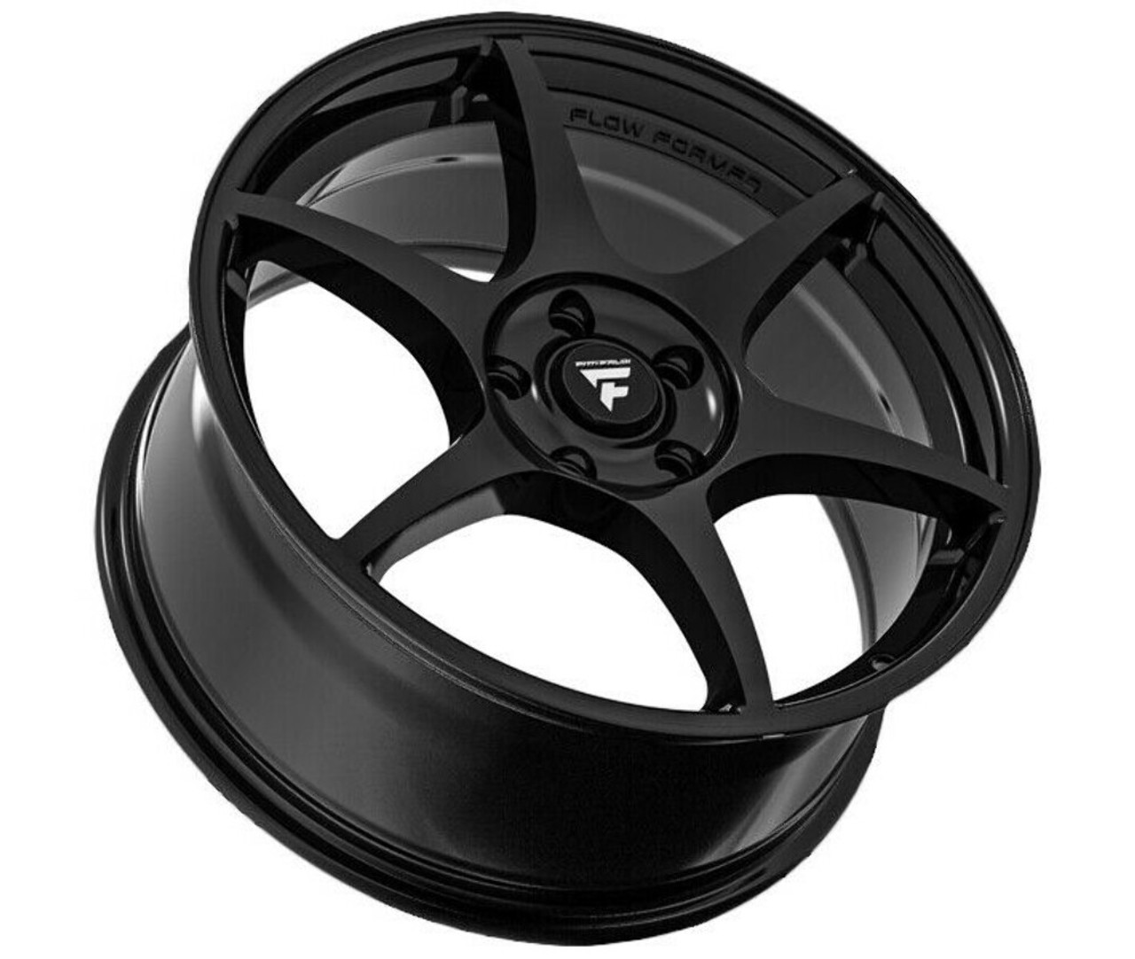 18" Fittipaldi Wheel FS364 18x8 Gloss Black 5x4.5 38mm Truck Suv Rim
