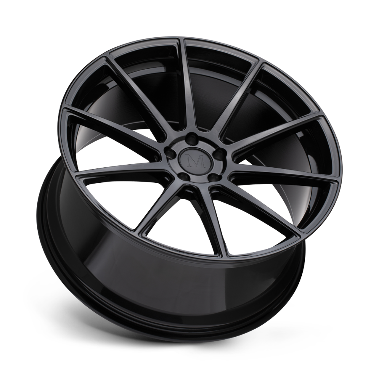 Mandrus Klass 22x10.5 5x112 Gloss Black Wheel 22" 38mm Rim