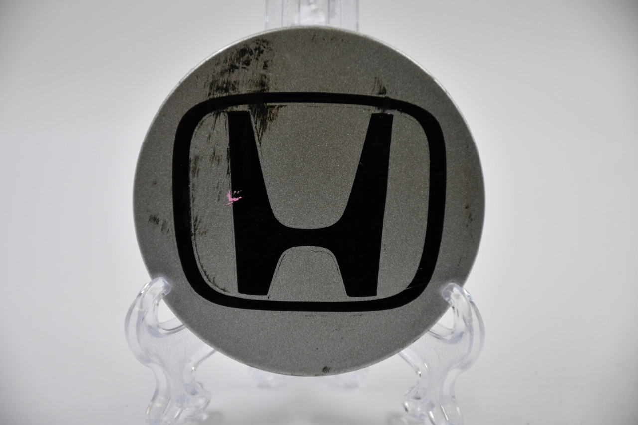 Honda Silver w/Black Logo Wheel Center Cap Hub Cap 44732-T2A-A01 2.75"