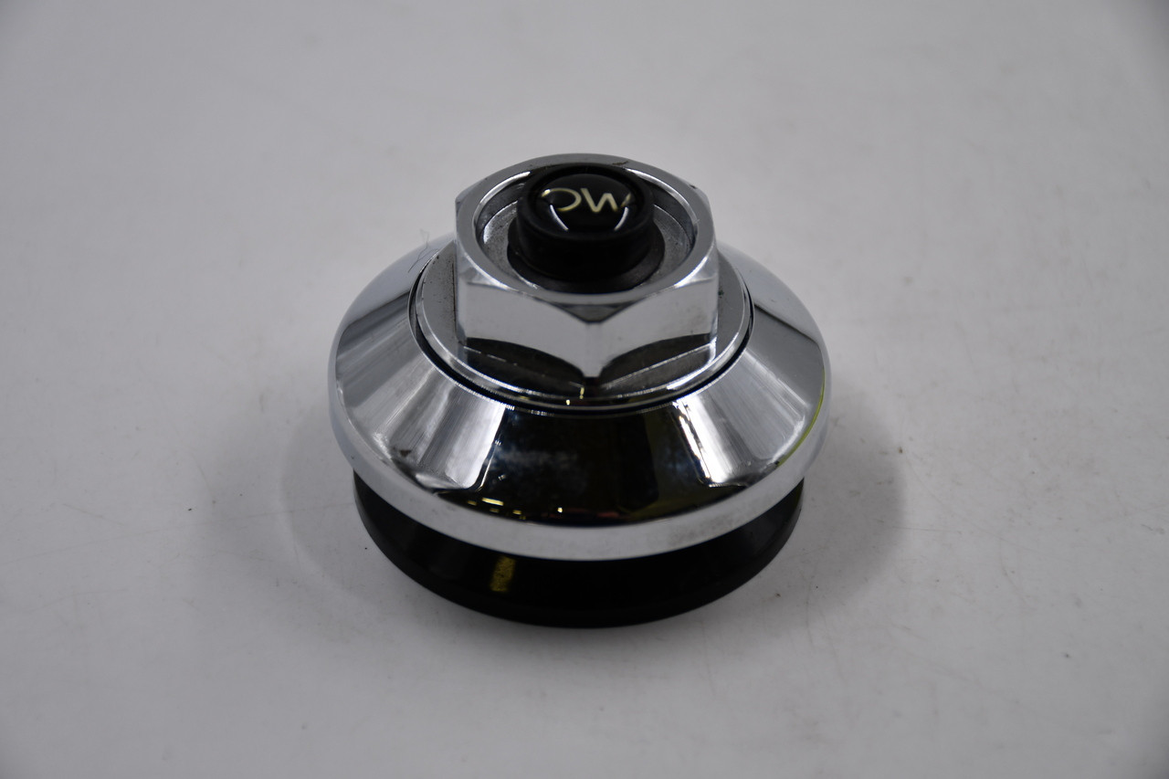 OW Chrome & Black Wheel Center Cap Hub Cap 99-2014 2.4"