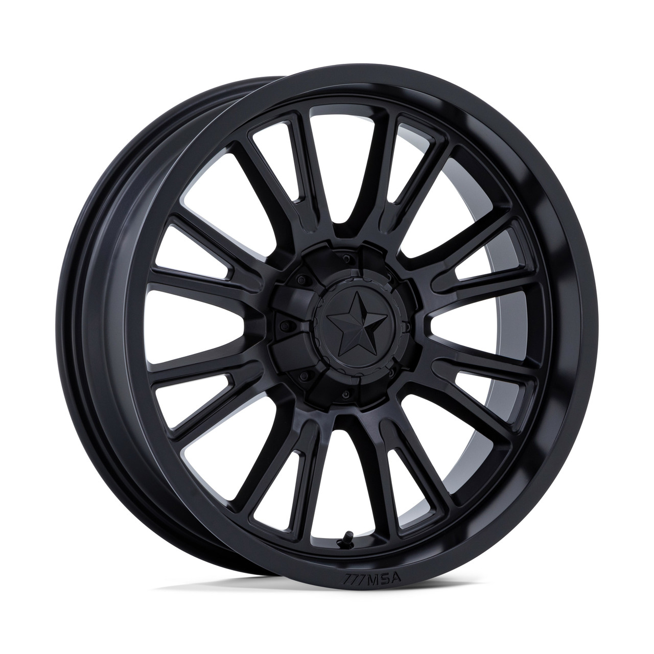 MSA Offroad Wheels M51 Thunderlips 15x7 4x137 4x156 Matte Black Wheel 15" 10mm