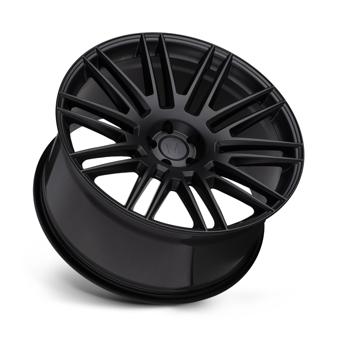 Mandrus Estate 22x10.5 5x112 Matte Black Wheel 22" 35mm Rim