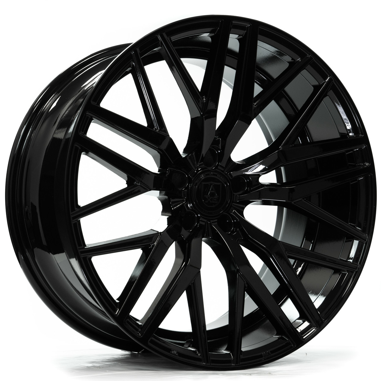 19" Axe Wheels EX30 Gloss Black 19x8.5 Wheel 5x110 35mm Rim