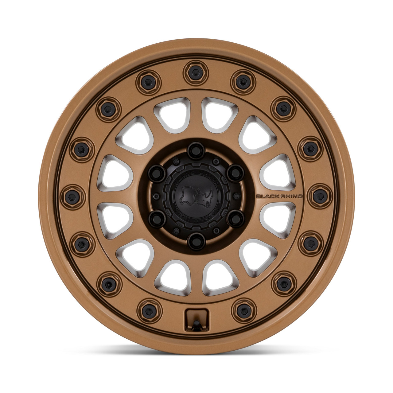 Black Rhino BR012 Outback 18x8.5 Matte Bronze Wheel 6x5.5 18" 0mm For Nissan Rim