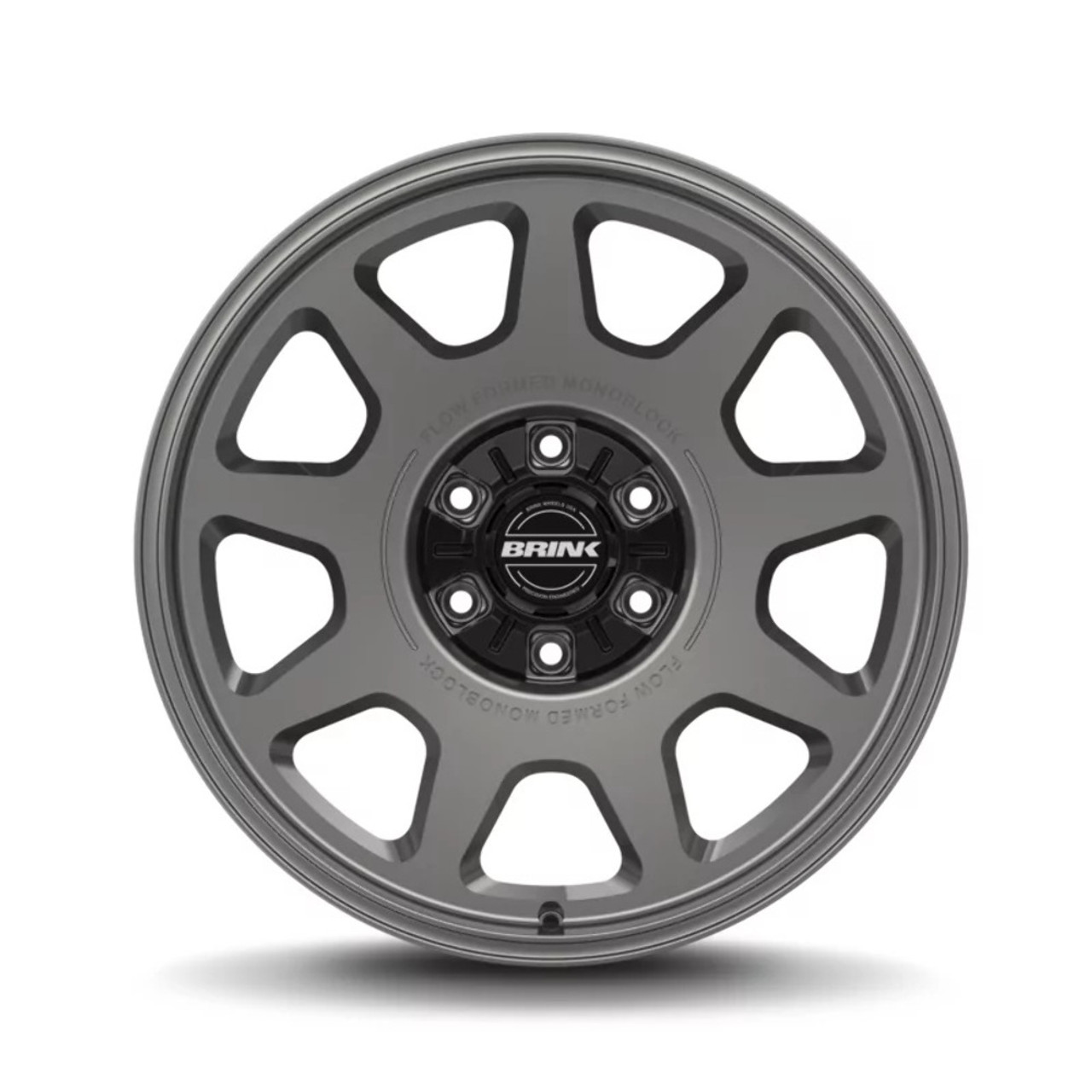 20" Brink Wheels B303 Alpine Titanium 20x9 Flow Formed Wheel 6x5.5 6x135 0mm Rim