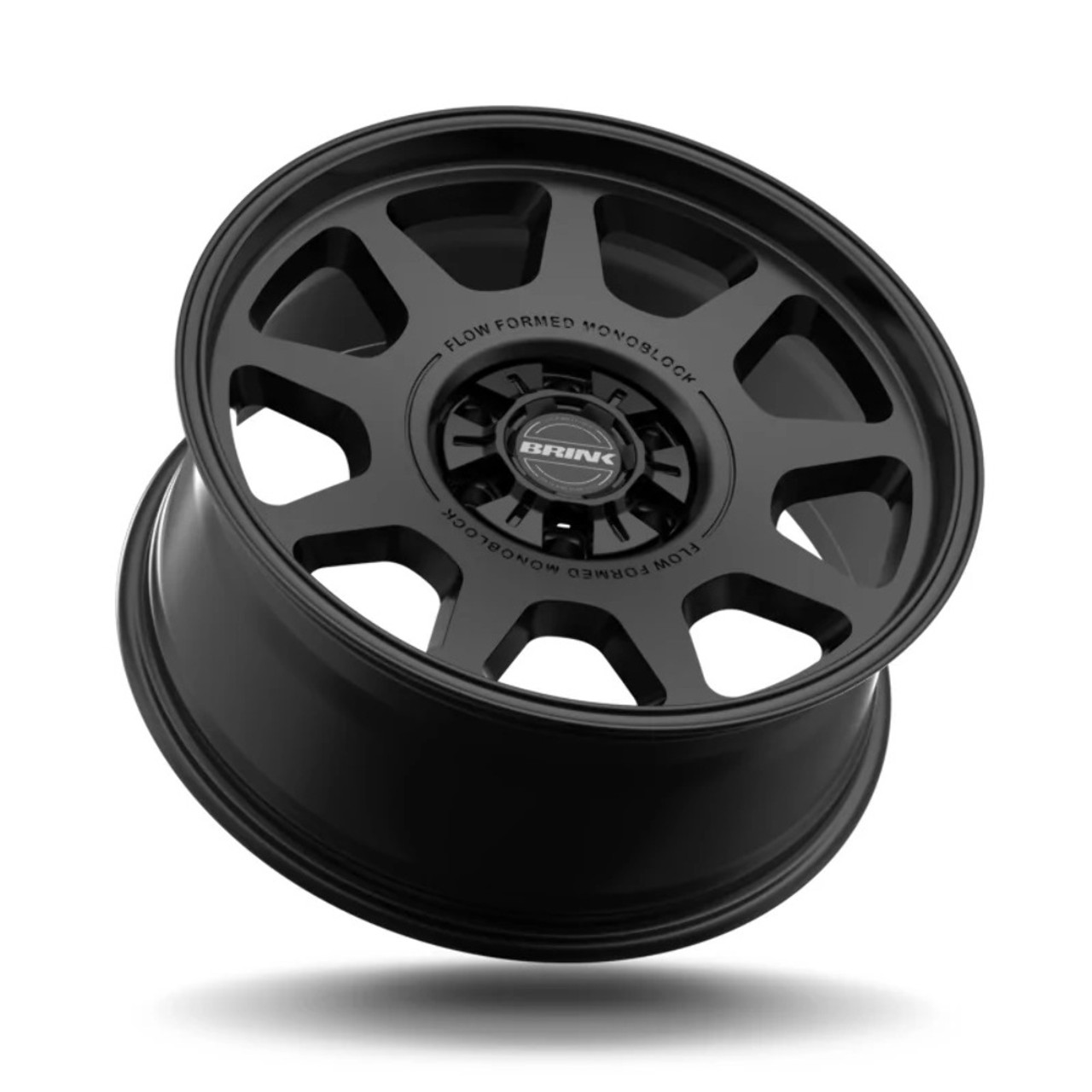 20" Brink Wheels B301 Alpine Black 20x9 Flow Formed Wheel 6x5.5 6x135 18mm Rim