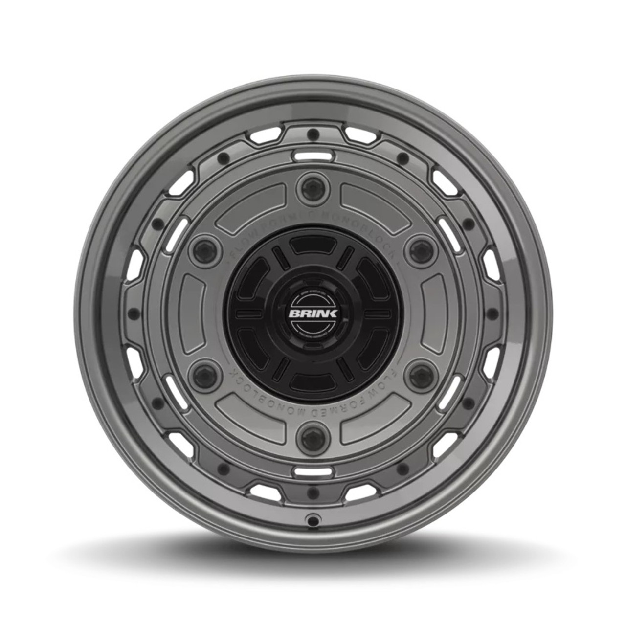 17" Brink Wheels B403 Barracks Titanium 17x9 Flow Formed Wheel 5x5 5x4.5 -12mm