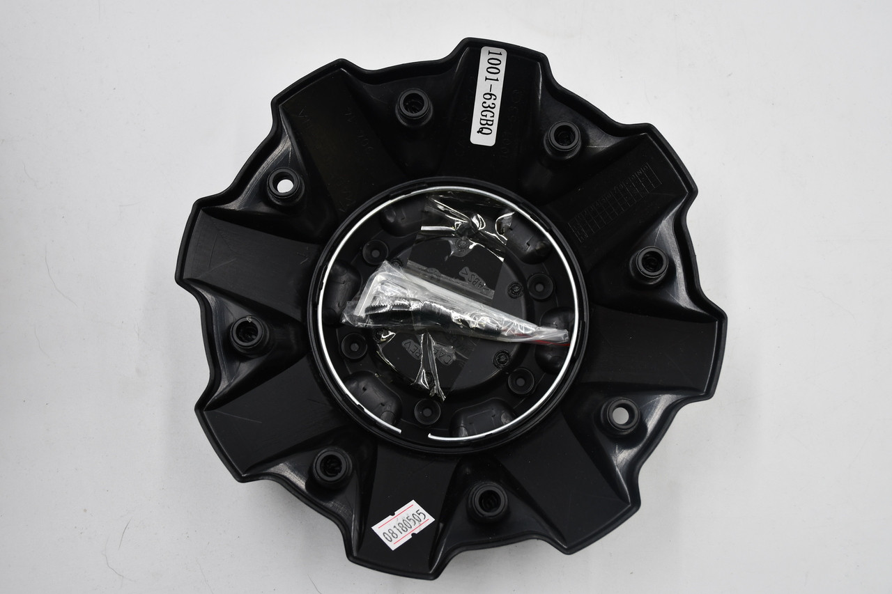 Fuel Gloss Black Wheel Center Cap Hub Cap 1001-63GBQ 7.875" 8 Lug
