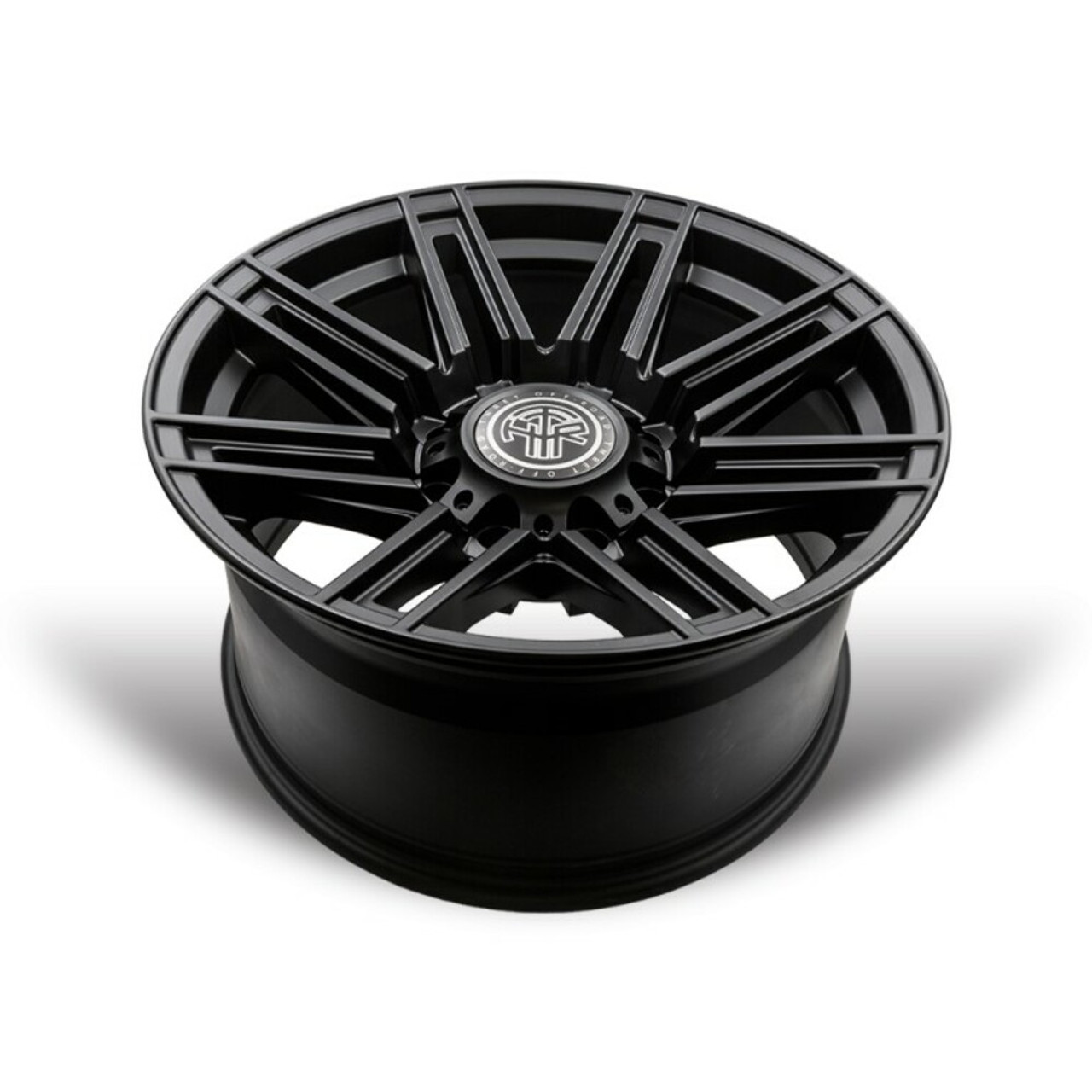 Set 4 20" Thret Offroad Dropzone 805 Satin Black 20x10 Wheels 6x135 6x5.5 -21mm