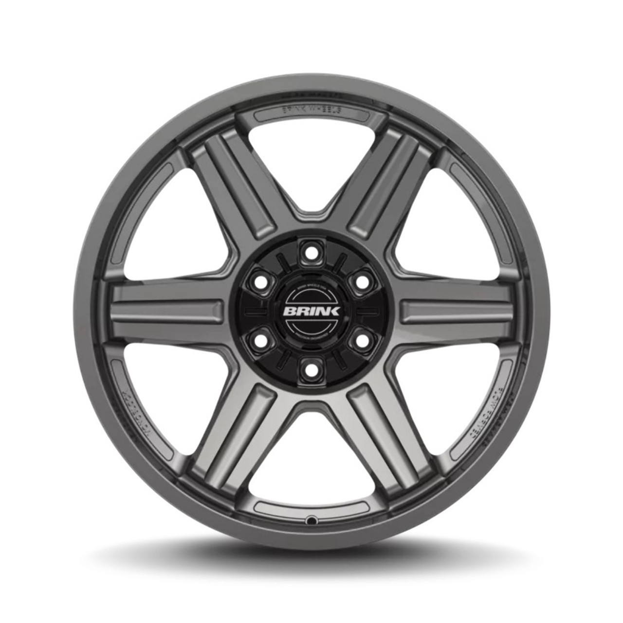 20" Brink Wheels B103 Fang Titanium 20x9 Flow Formed Wheel 6x5.5 6x135 18mm Rim