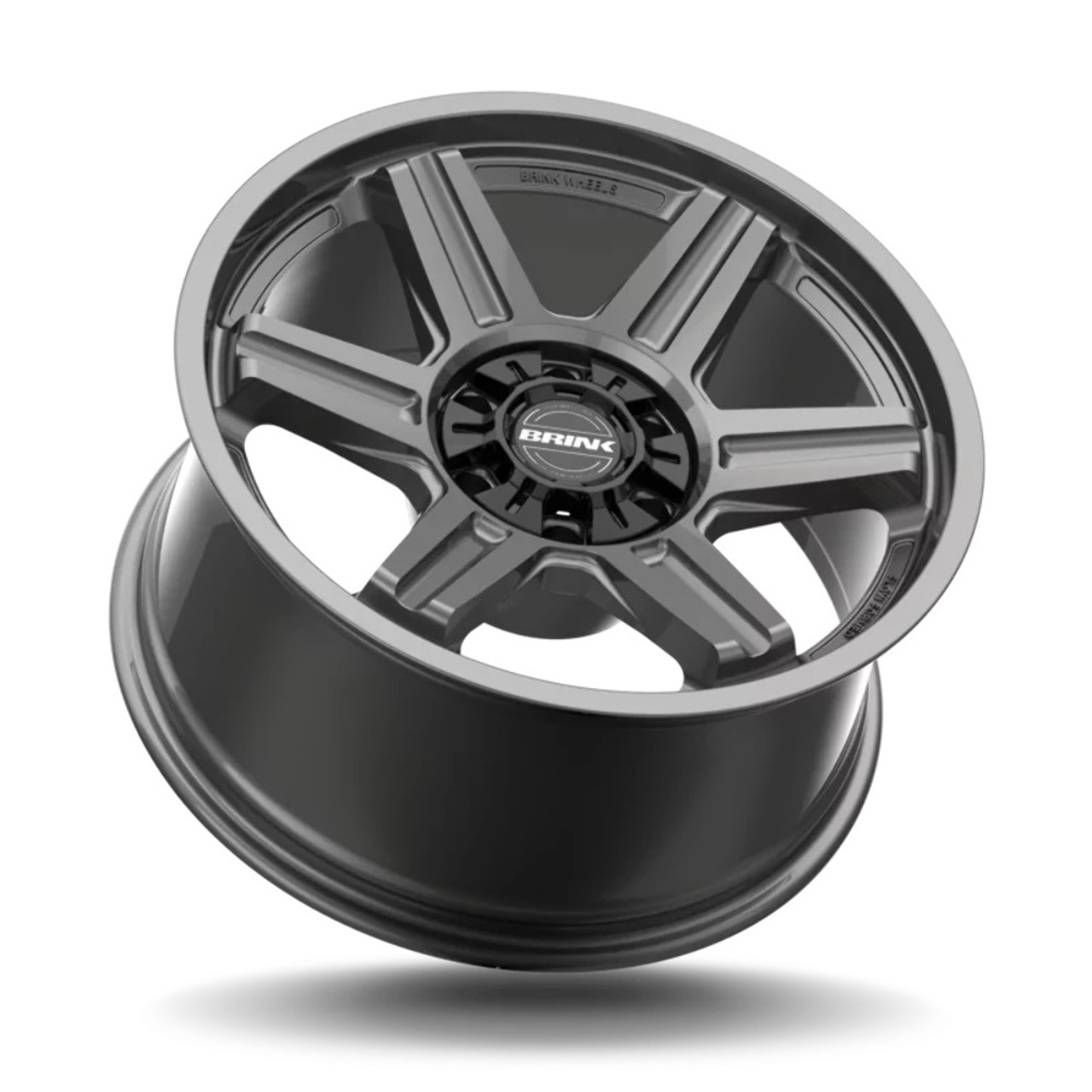 20" Brink Wheels B103 Fang Titanium 20x9 Flow Formed Wheel 6x5.5 6x135 18mm Rim